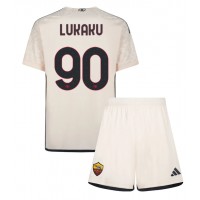 AS Roma Romelu Lukaku #90 Replica Away Minikit 2023-24 Short Sleeve (+ pants)